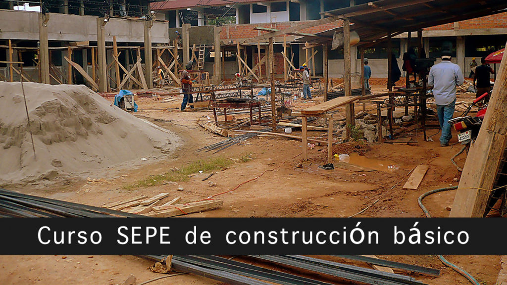 Curso SEPE de construcción básico