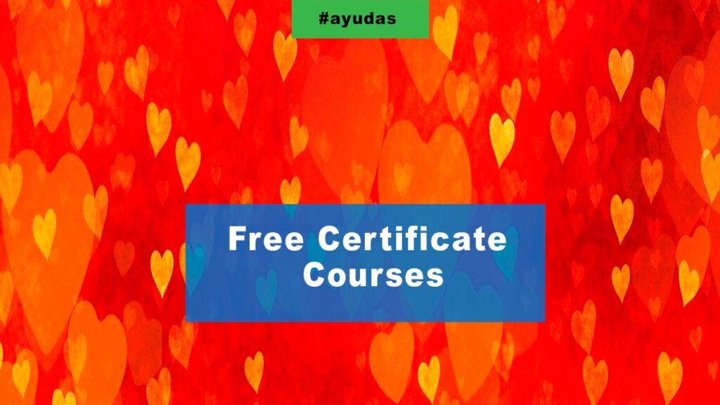 Free Certificate Courses