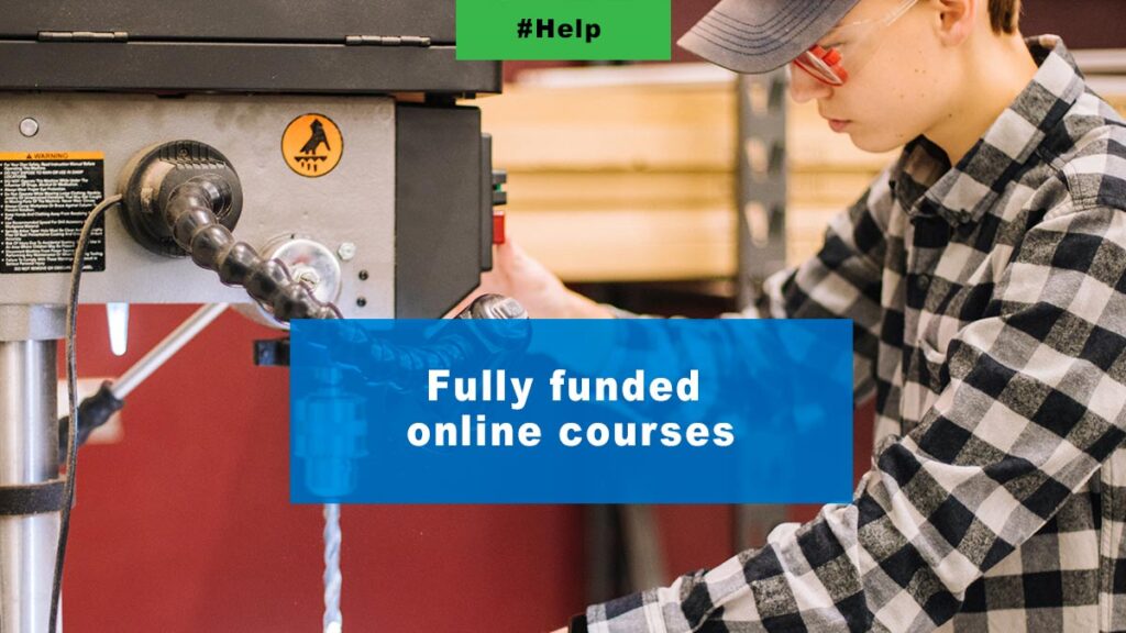 Fully funded online courses