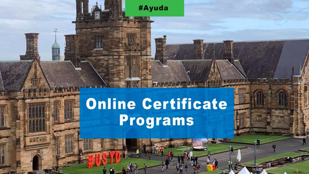 Online Certificate PrOnline Certificate Programs