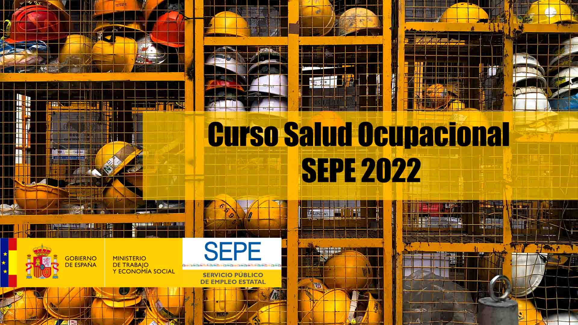 Curso Salud Ocupacional SEPE 2022